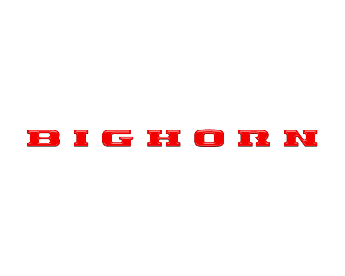 Glovebox Emblem Inserts Fits 2025-2027 Ram 1500/2500/3500