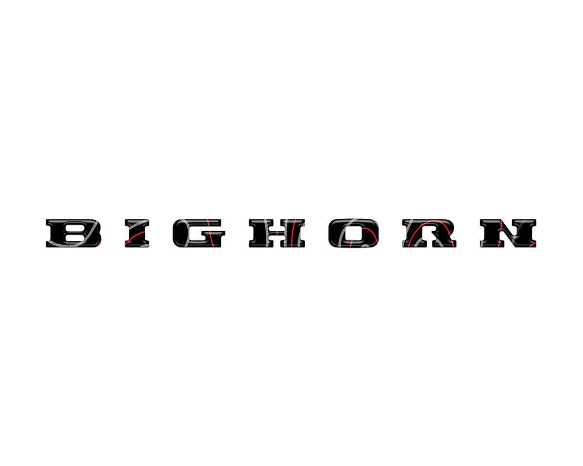 Glovebox Emblem Inserts Fits 2025-2027 Ram 1500/2500/3500