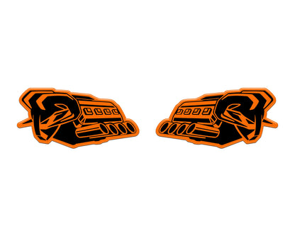 Ram V8 Badges Overlays Fits 2026+ Ram