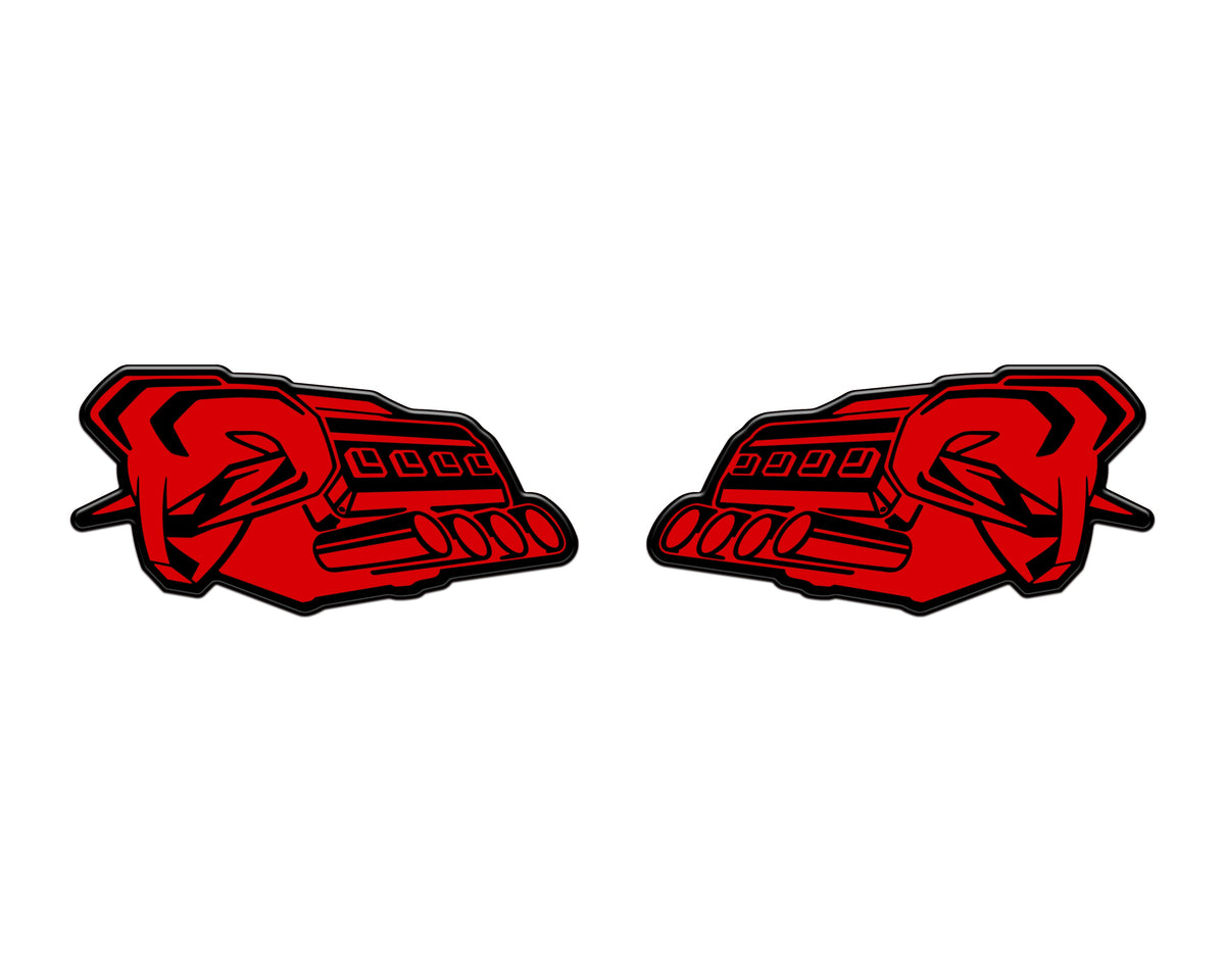 Ram V8 Badges Overlays Fits 2026+ Ram