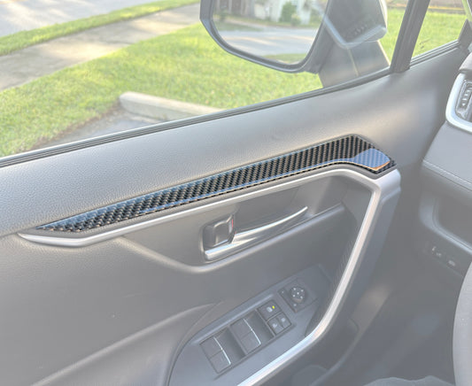 Upper Arm Rest Accent Trim Fits 2019-2025 Toyota Rav4