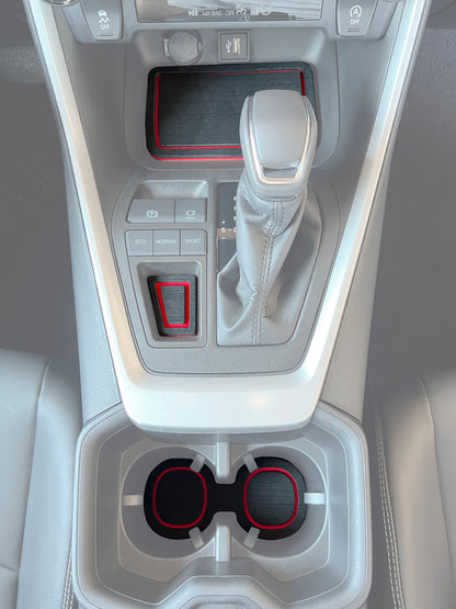 Center Console Foam Inserts Fits 2019-2025 Toyota Rav4