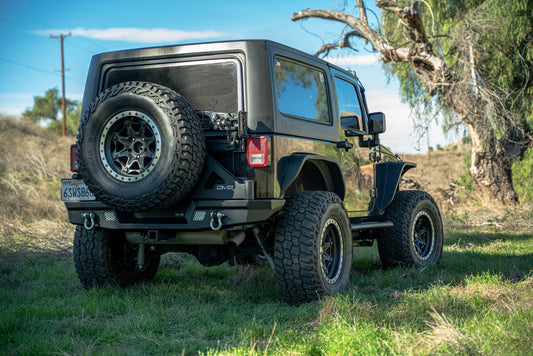 2007-2018 Jeep Wrangler JK JKU MTO Series Rear Bumper