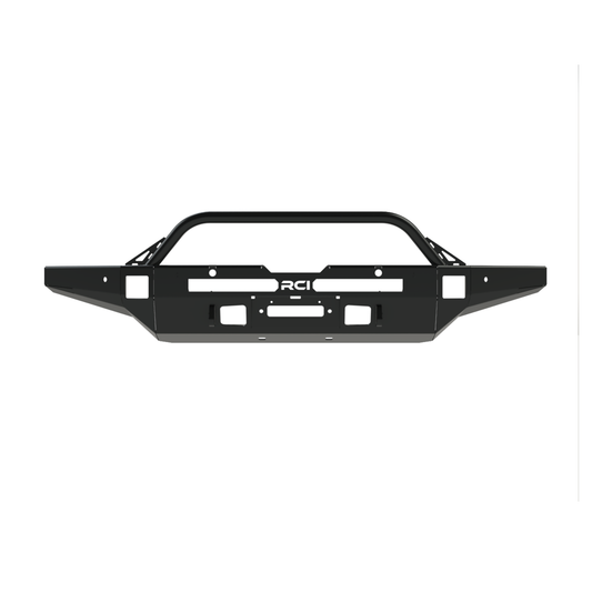 Arapaho Front Bumper | 22-Present Tundra - Heavy Duty Black Powder Coat, Mid Hoop
