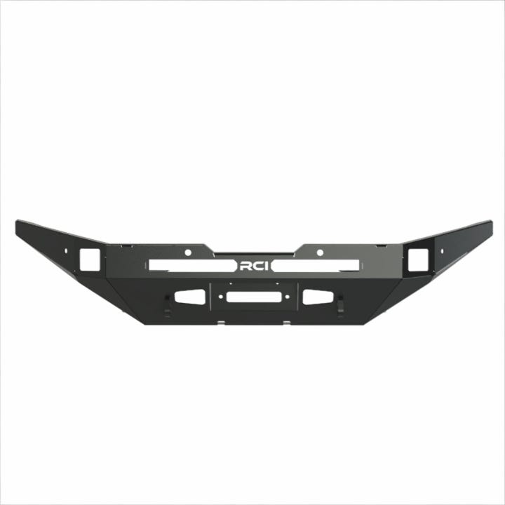 Arapaho Series Front Bumper | 24+ Tacoma - No hoop, satin black powdercoat