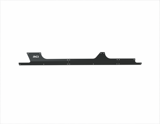 2018+ Jeep Wrangler JLU - Rocker Guards - Aluminum, Satin Black Powdercoat