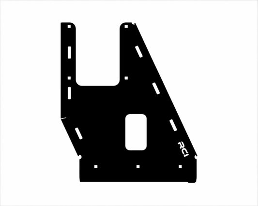 T-Case Skid Plate | 2018-Present JLU - 1/4 AL - RAW
