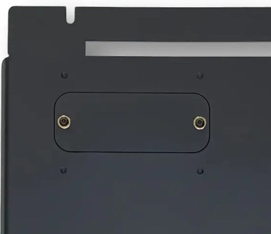Engine Skid Plate Replacement Oil Filter Access Door - 09+ F-150 (Steel, Black Powdercoat)