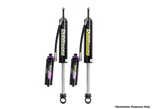 DOBINSONS MRR 3 WAY ADJUSTABLE MONOTUBE RESERVOIR SHOCK 2.6" - MRA19-A130