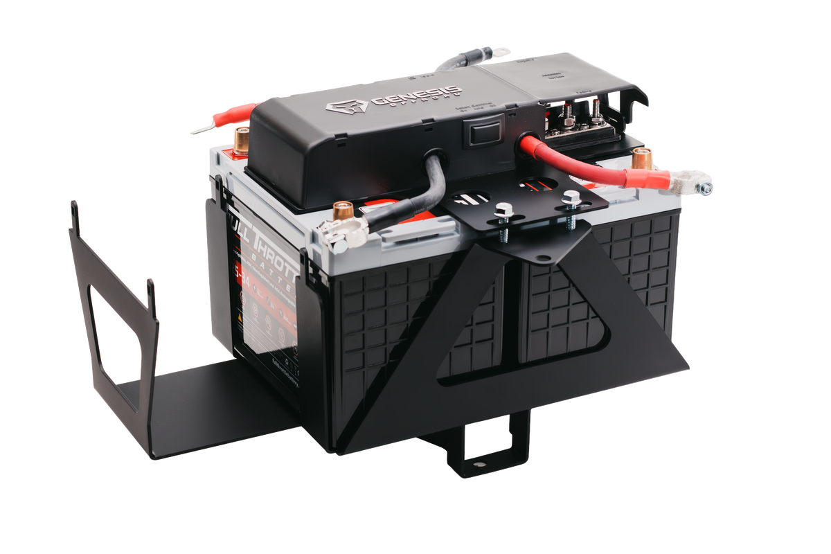 2007-2018 Jeep Wrangler JK Right Hand Drive Dual Battery Kit - Gen 3