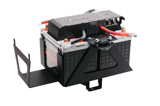 2007-2018 Jeep Wrangler JK Right Hand Drive Dual Battery Kit - Gen 3
