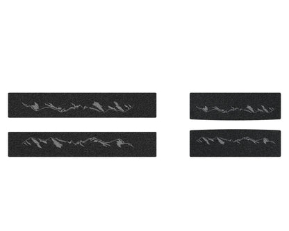 Textured Door Sill Protection Overlays Fits 2017-2027 Honda Ridgeline
