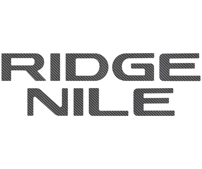 Tailgate Letter Inserts Fits 2024-2027 Honda Ridgeline