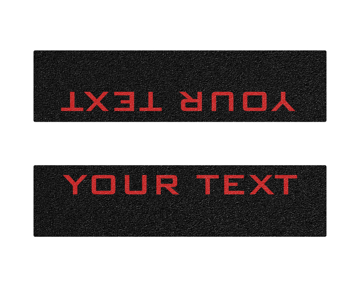 Textured Front Door Sill Overlays Fits 2022-2027 Rivian R1T & R1S