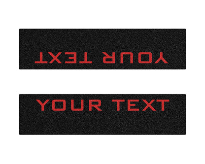 Textured Front Door Sill Overlays Fits 2022-2027 Rivian R1T & R1S