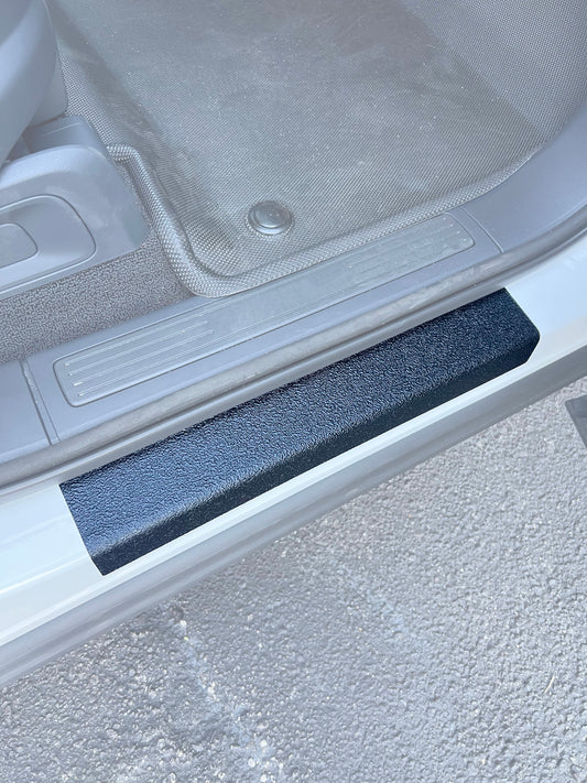 Textured Front Door Sill Overlays Fits 2022-2026 Rivian R1T & R1S