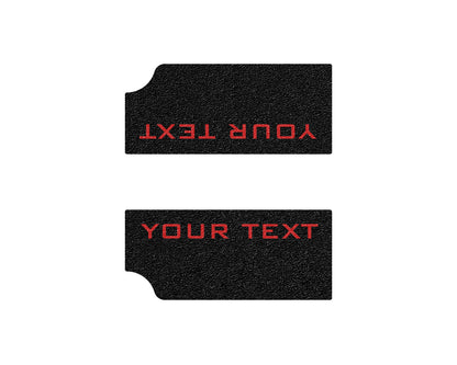 Textured Front Door Sill Overlays Fits 2022-2027 Rivian R1T & R1S