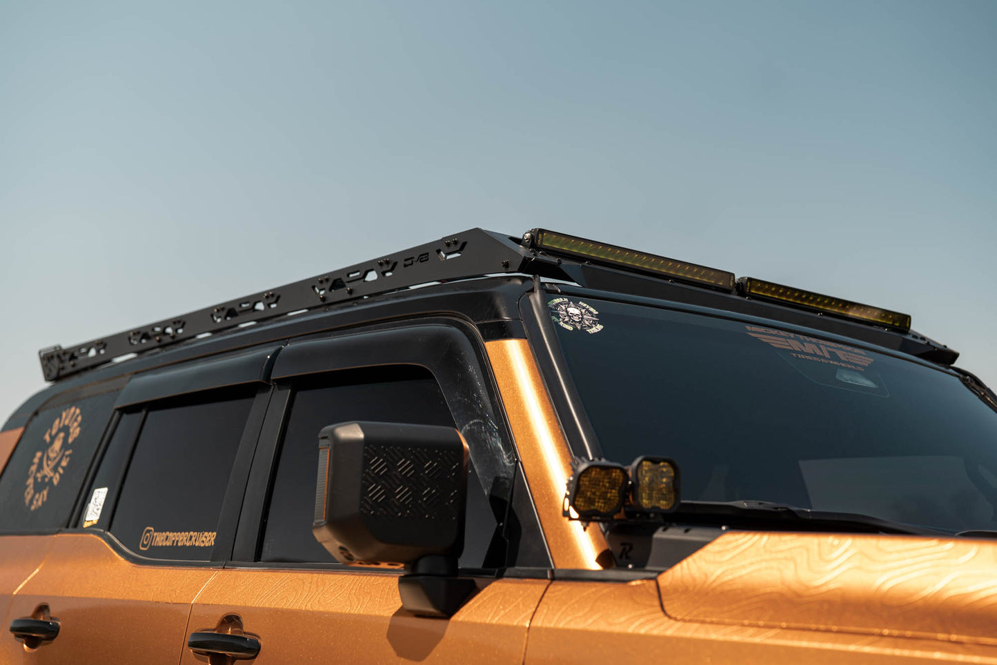 2024-2025 Toyota Land Cruiser & Lexus GX 550 Roof Rack Light Mount