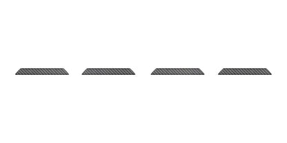 Lower Front Bumper Line Inserts Fits 2025-2027 Toyota 4Runner
