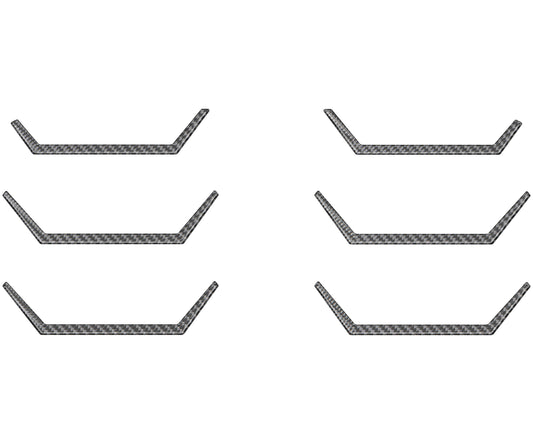 TRD Grille Line Accent Trim Fits 2025-2026 Toyota 4runner