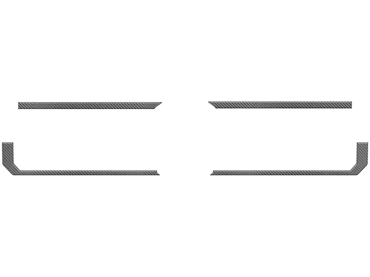 Front Grille Line Accent Trim Fits 2025-2027 Toyota 4Runner