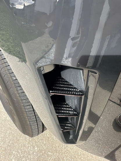 Front Fender Flare Vents Overlays Fits 2025-2027 Toyota 4Runner