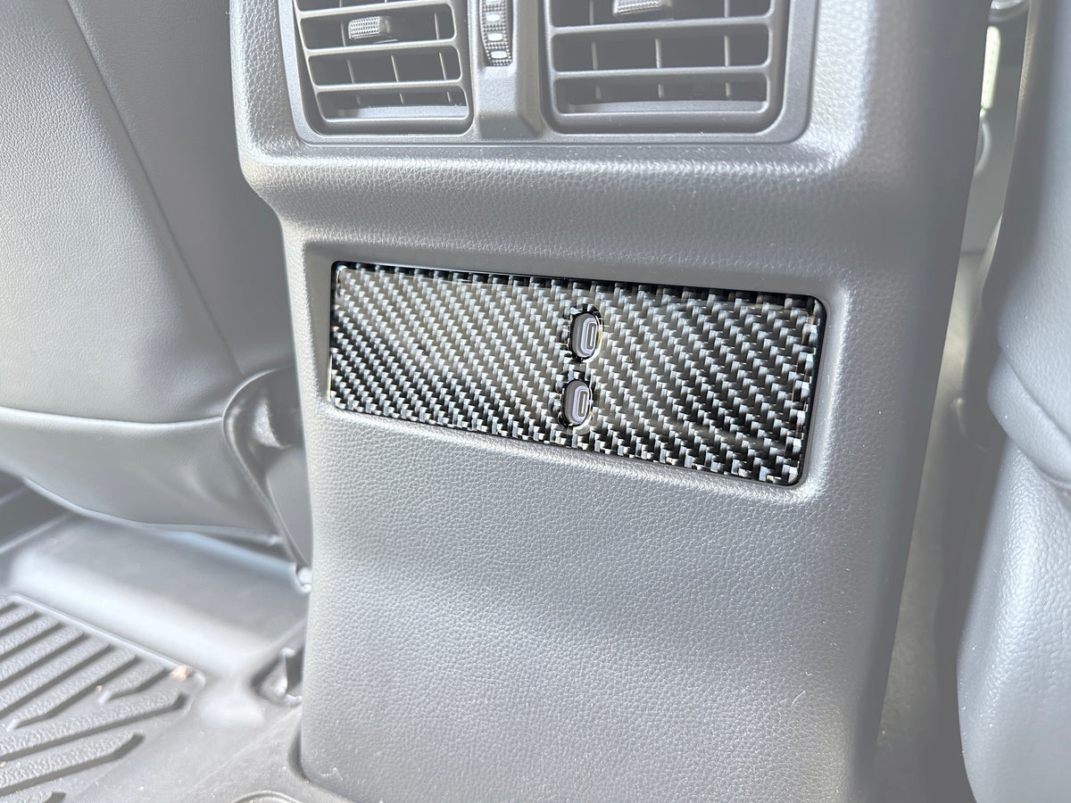 Rear U.S.B Port Accent Trim Fits 2025-2027 Toyota 4Runner