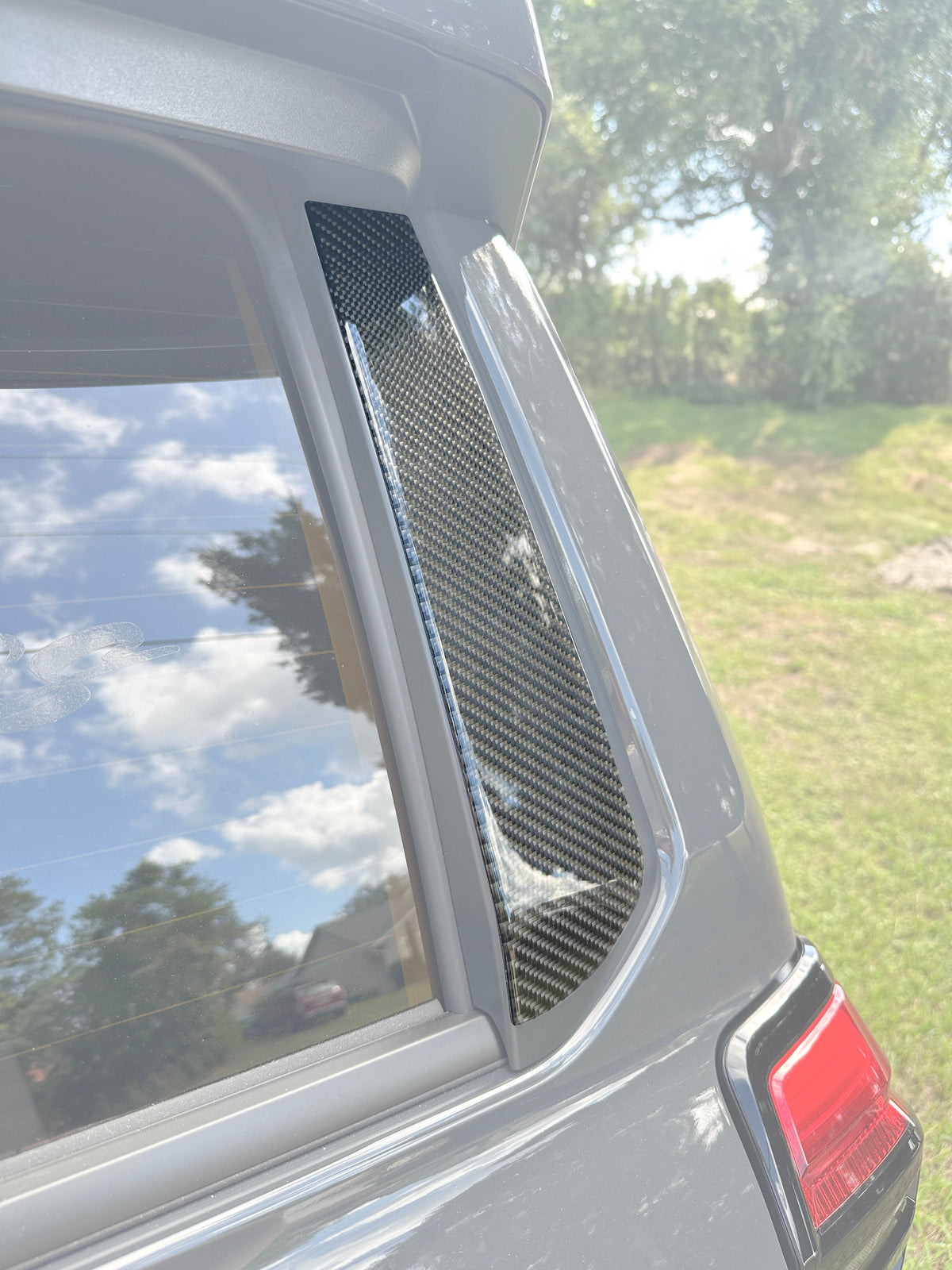 Liftgate Side Pillar Overlays Fits 2025-2027 Toyota 4Runner