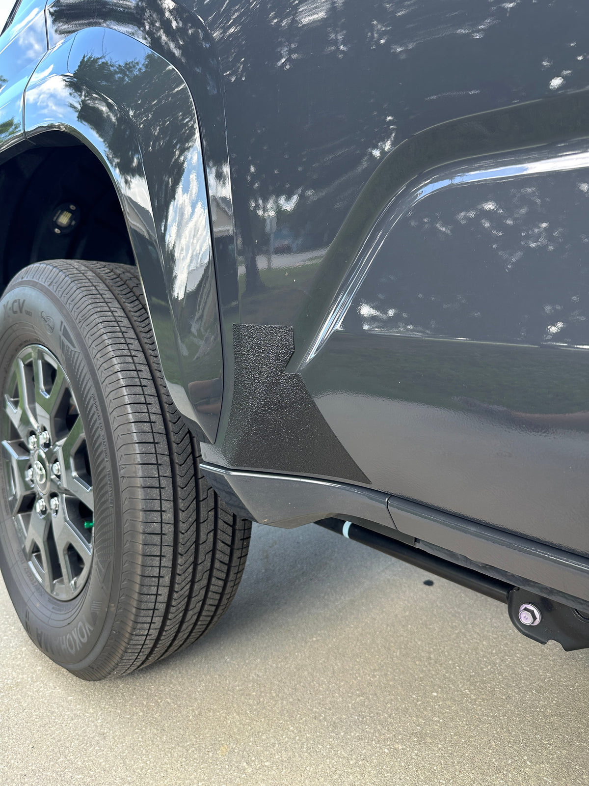 Rear Fender Lower Paint Guard Overlays Fits 2025-2027 Toyota 4Runner