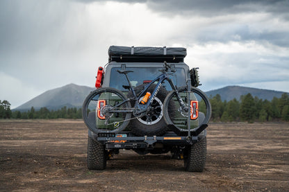 RambleSwing™ Swing Out Hitch Rack | RiGd Supply