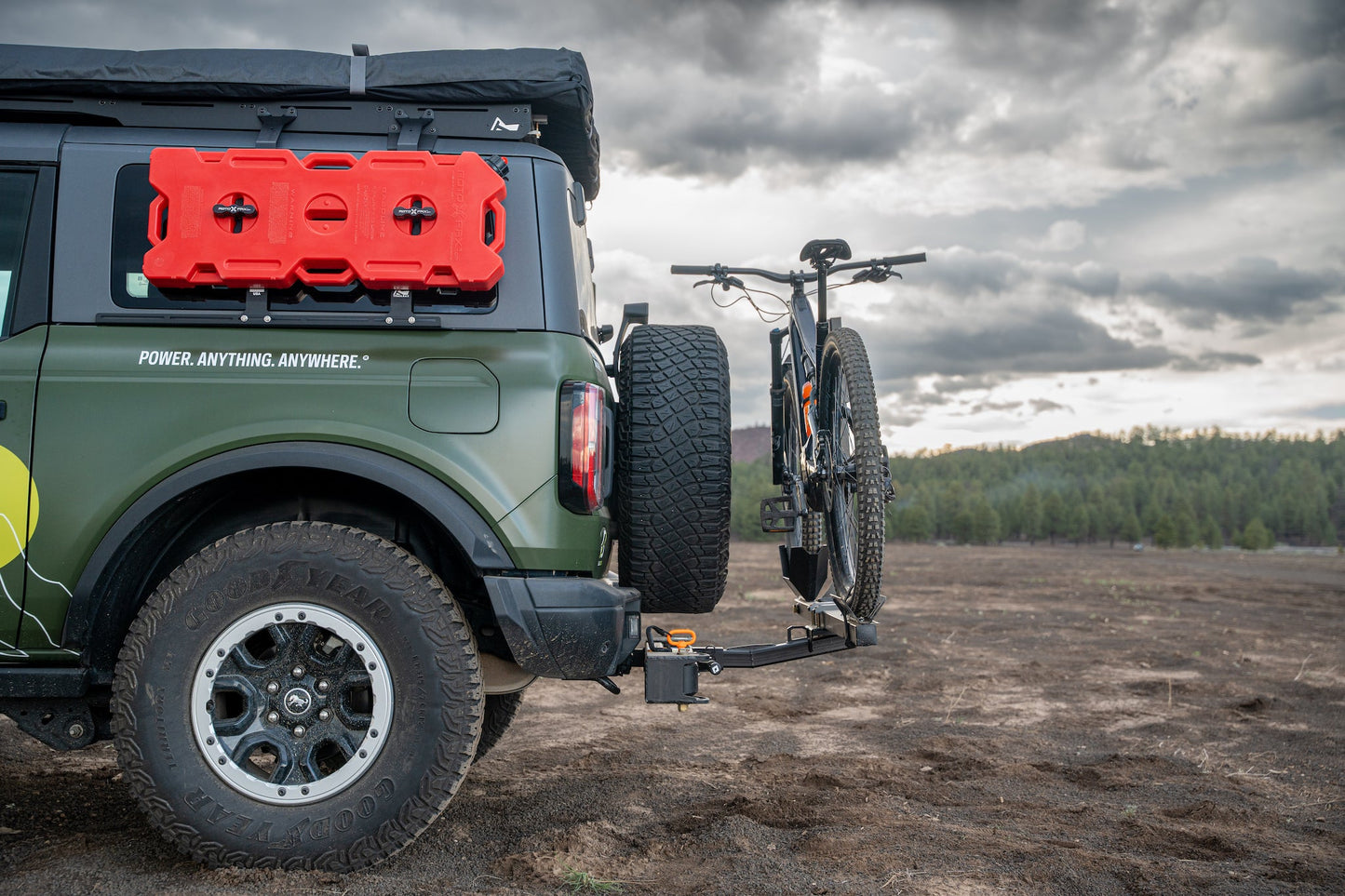 RambleSwing™ Swing Out Hitch Rack | RiGd Supply