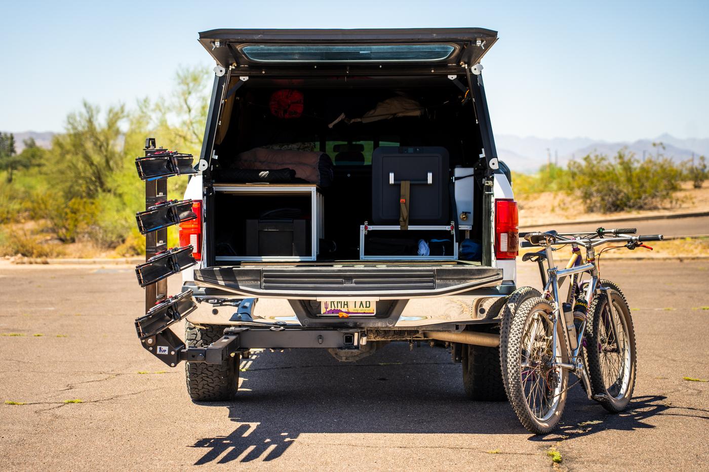 RambleSwing™ Swing Out Hitch Rack | RiGd Supply