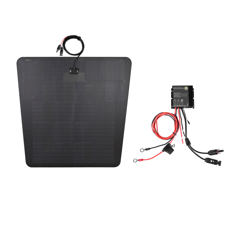 Range Rover Sport L494 L461 2nd & 3rd Gen (2013-Present) Lensun 100W 12V Hood Flexible Solar Panel-3