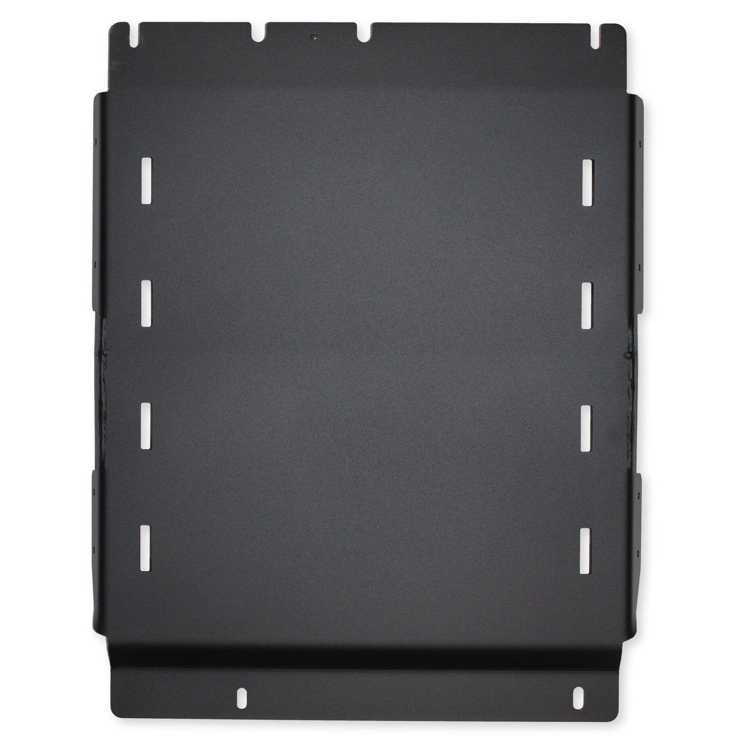 Transmission Skid Plate with x-members | 24+Ranger / 21+Bronco 2.7L - 1/4" 5052 Aluminum - Black Powder Coat