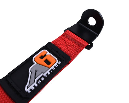 (5TH GEN) Toyota 4Runner Rear Lift Gate Hatch Pull Assist Strap (RED)