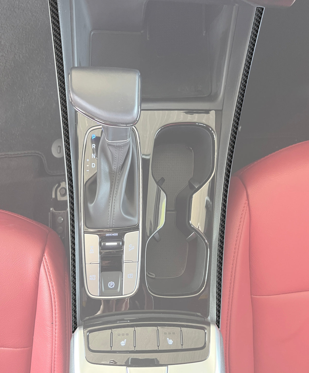 Center Console Line Accent Trim Fits 2022-2027 Hyundai Santa Cruz