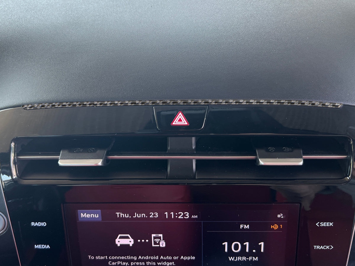 Center Dash Line Accent Trim Fits 2022-2027 Hyundai Santa Cruz