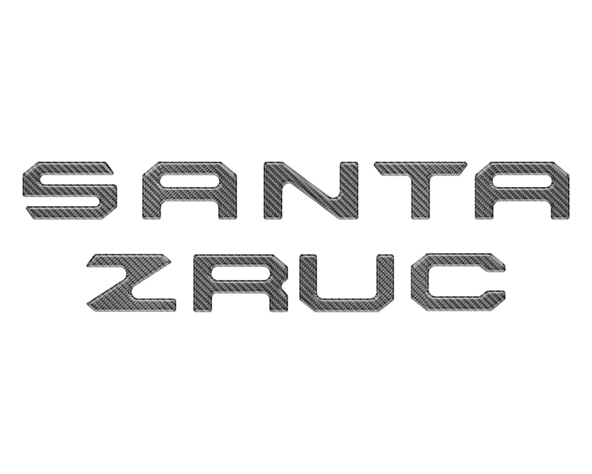 Tailgate Letter Inserts Fits 2022-2027 Hyundai Santa Cruz