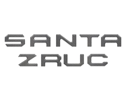 Tailgate Letter Inserts Fits 2022-2027 Hyundai Santa Cruz