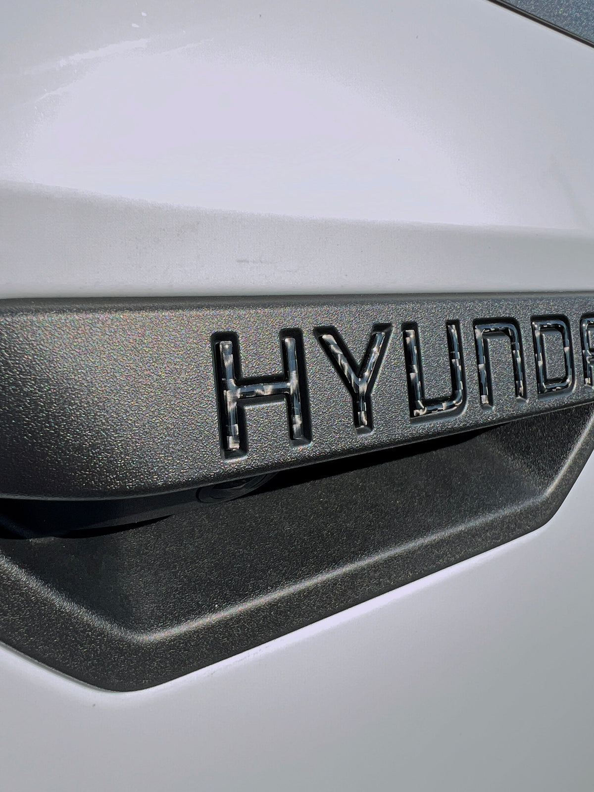 Tailgate Handle Letter Inserts Fits 2022-2027 Hyundai Santa Cruz