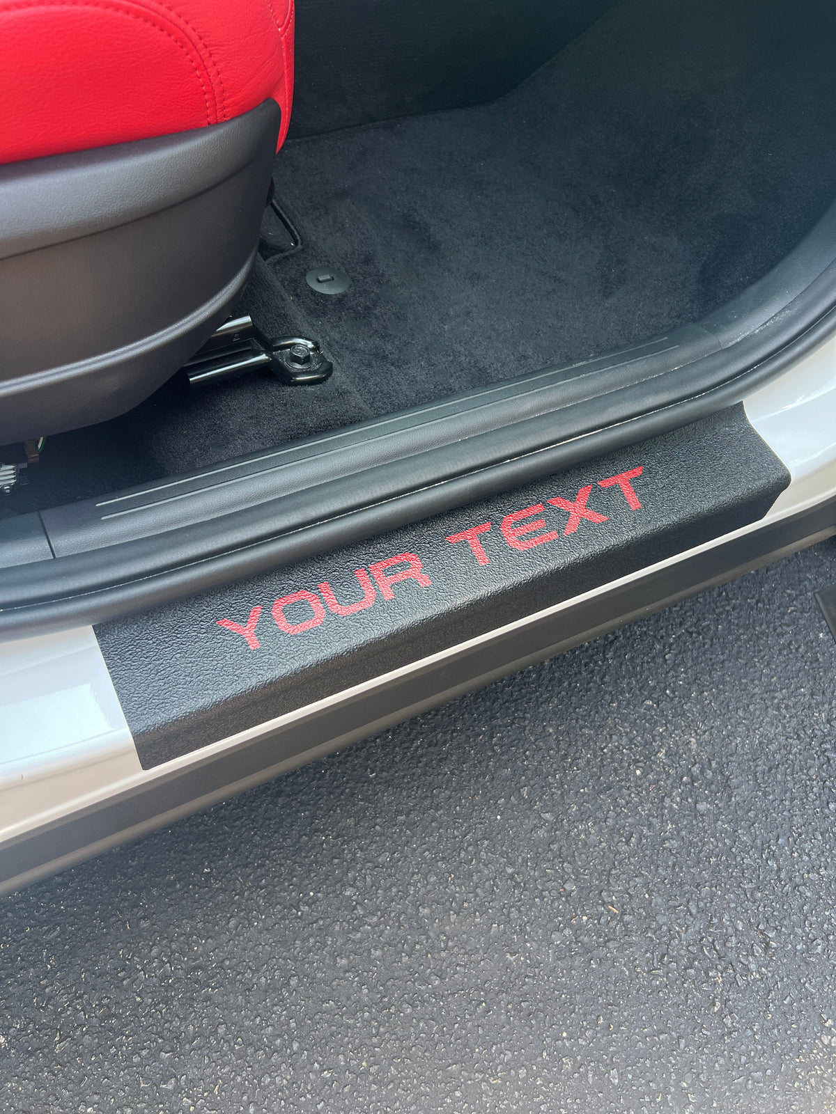 Textured Door Sill Overlays Fits 2022-2027 Hyundai Santa Cruz