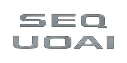 Rear Hatch Letter Overlays Fits 2023-2027 Toyota Sequoia