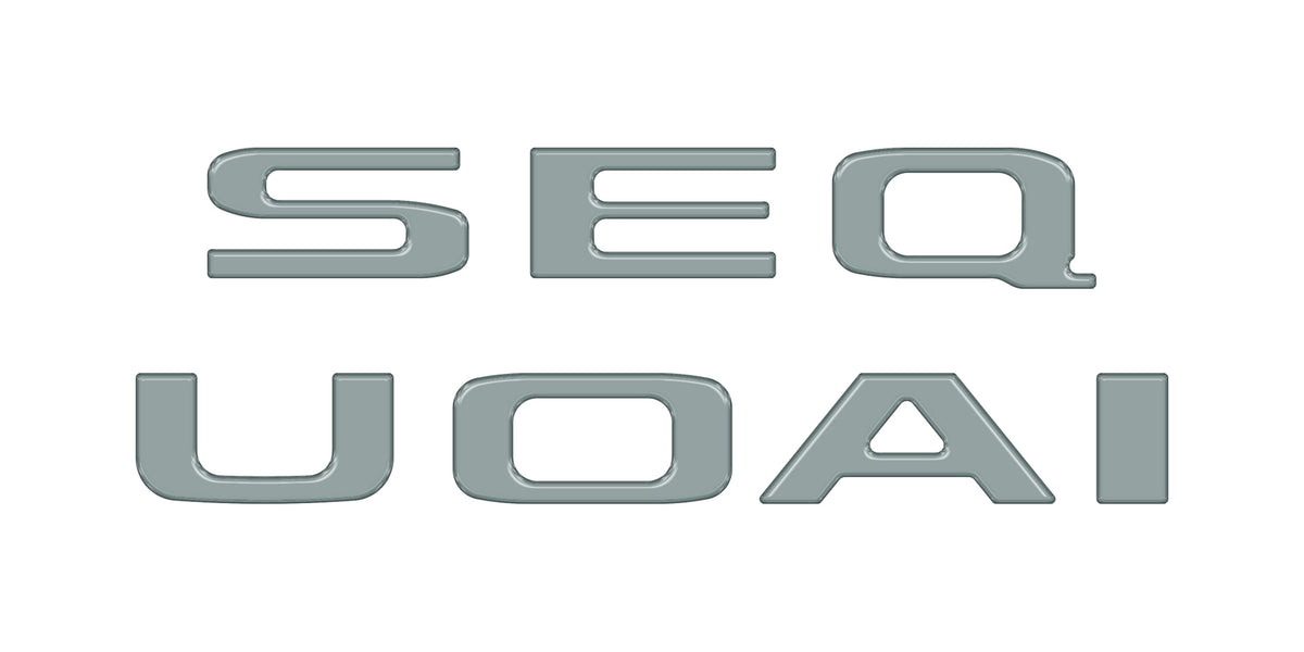 Rear Hatch Letter Overlays Fits 2023-2027 Toyota Sequoia