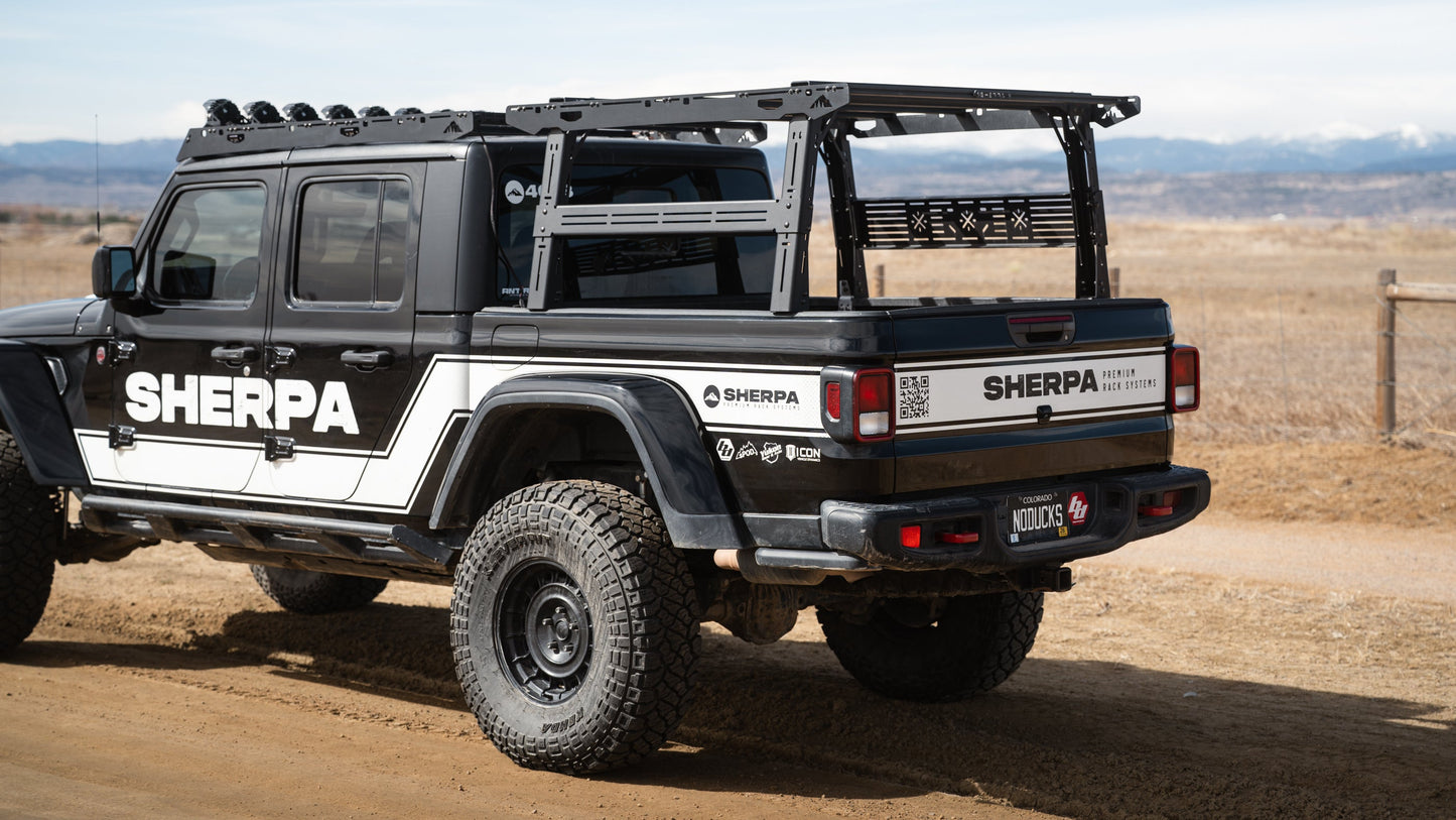 Jeep Gladiator Rack Height PAK System Bed Rack