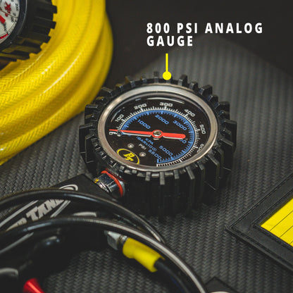 Shock Inflator with Gauge Tool