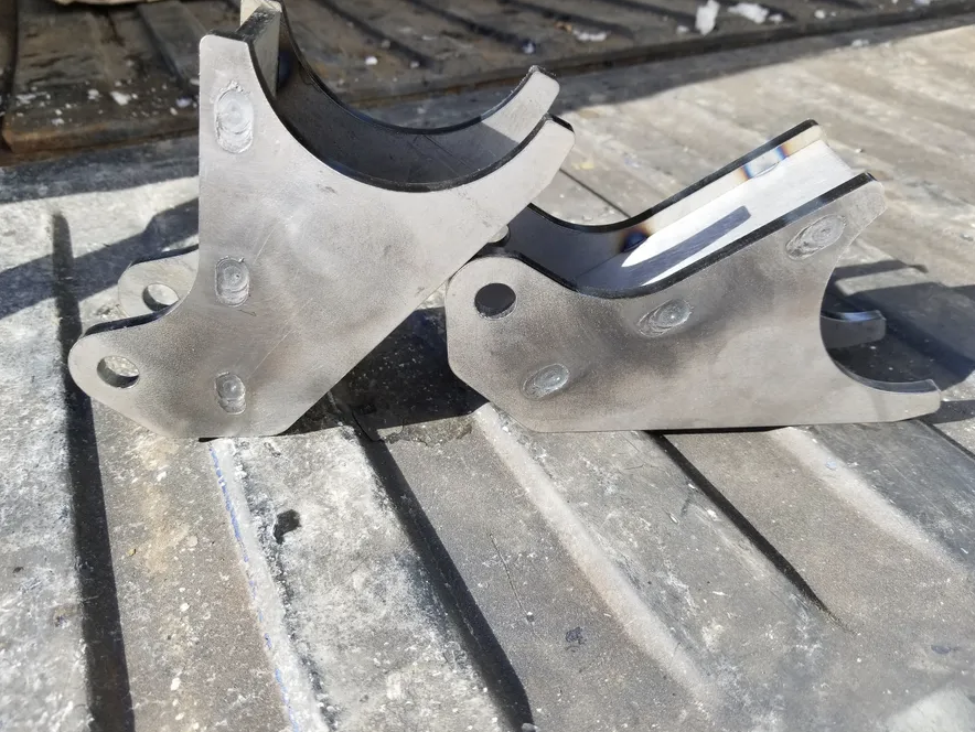 Lower Axle Shock Tab Mount For Rod End Shocks (pair)