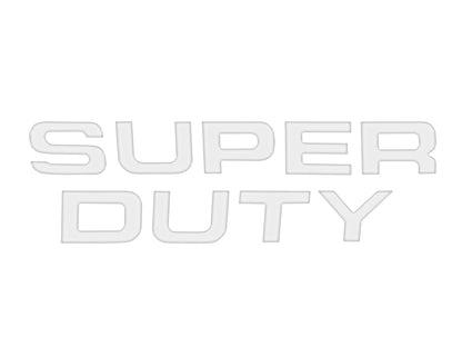Hood Letter Inserts Fits 2008-2016 Ford Super Duty
