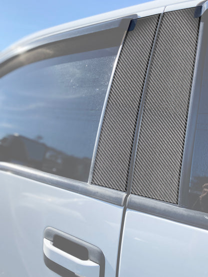 Door Pillars Accent Trim Fits 2009-2014 Ford F-150 (Super Crew/Super Cab)