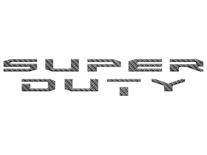 Glove Box Letter Inserts Fits 2017-2022 Ford Super Duty