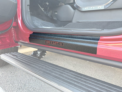 Door Sill Protection Overlays Fits 2015-2027 Ford F-150